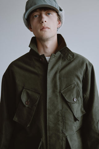 HAVEN Cascadia Jacket - Giza Cotton Moleskin Olive, Jackets