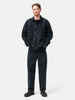 A.PRESSE Black Washed Wide Denim Pants, Jeans