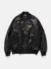A.PRESSE Leather L2-B Flight Jacket Black, Leather Jackets
