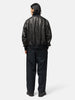 A.PRESSE Leather L2-B Flight Jacket Black, Leather Jackets