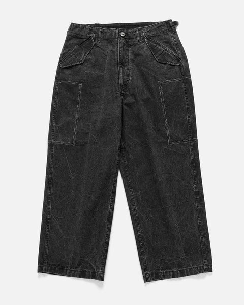 A.PRESSE M-51 Custom Pants Black, Pants