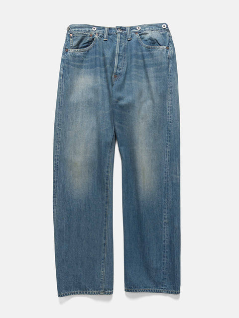 A.PRESSE No.2 Washed Denim Pants Indigo, Jeans