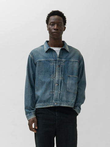 A.PRESSE No.213 Denim Jacket Indigo, Denim Jackets