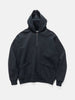 A.PRESSE Sailor Hood Half Zip Sweatshirt Black, Hoodies
