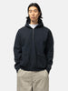 A.PRESSE Sailor Hood Half Zip Sweatshirt Black, Hoodies