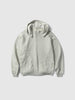 A.PRESSE Vintage Attached Snap Hood Sweat Parka Oatmeal, Hoodies