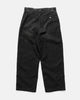 A.PRESSE Vintage Black Linen Trousers Black, Pants