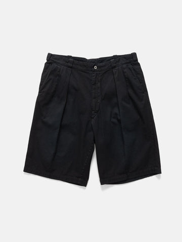 A.PRESSE Vintage Chino Shorts Black, Shorts
