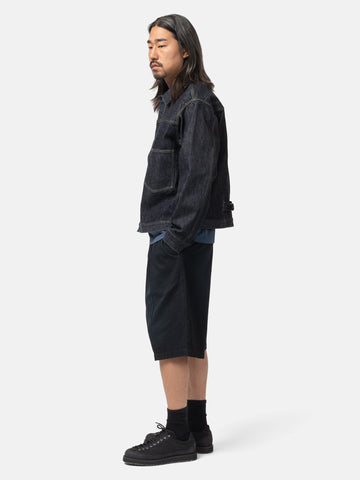 A.PRESSE Vintage Chino Shorts Black, Shorts
