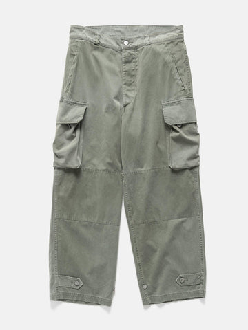 A.PRESSE Vintage FA HBT M-47 Pants Sage, Cargo Pants