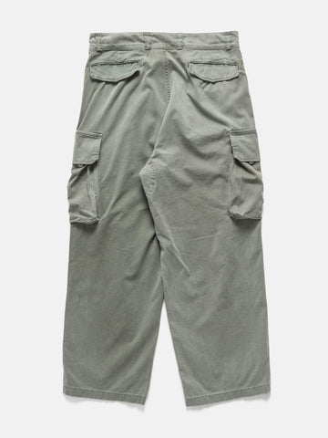 A.PRESSE Vintage FA HBT M-47 Pants Sage, Cargo Pants