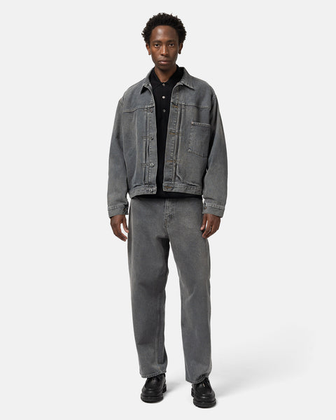 A.PRESSE Vintage Grey Denim Jacket, Denim Jackets