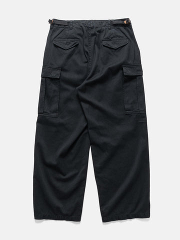 A.PRESSE Vintage US Army M-51 Field Pants Black, Cargo Pants