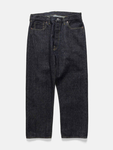 A.PRESSE Washed Denim Wide Pants One Wash, Jeans