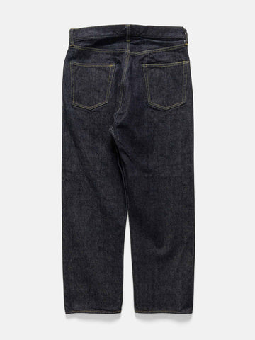 A.PRESSE Washed Denim Wide Pants One Wash, Jeans