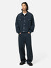A.PRESSE Washed Silk Cotton Pique 3rd Type Jacket Blue, Jackets