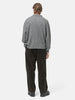 A.PRESSE Wool Corduroy Wide Tapered Trousers Khaki, Pants