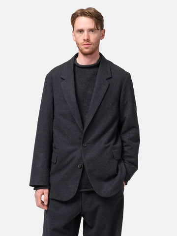 A.PRESSE-Wool-Flannel-Jacket-Charcoal-4