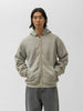 A.PRESSE Vintage Attached Hood Zip Parka Gray, Hoodies