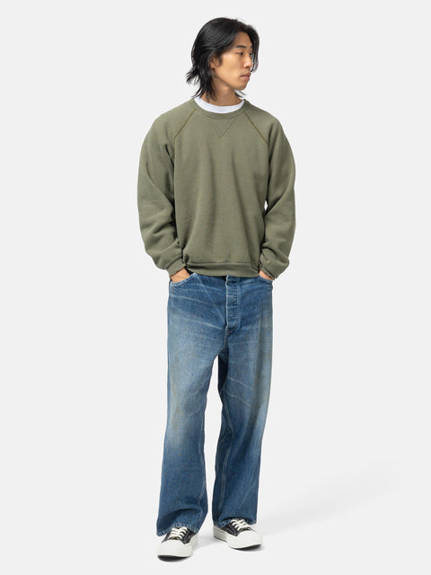 A.PRESSE Vintage Denim Logger Pants Indigo, Jeans