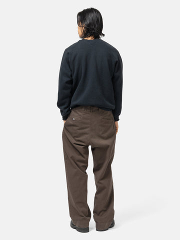 A.PRESSE Vintage Double V Sweatshirt Black, Sweatshirts