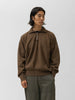 A.PRESSE Vintage Half Zip Sweatshirt Brown, Sweatshirts