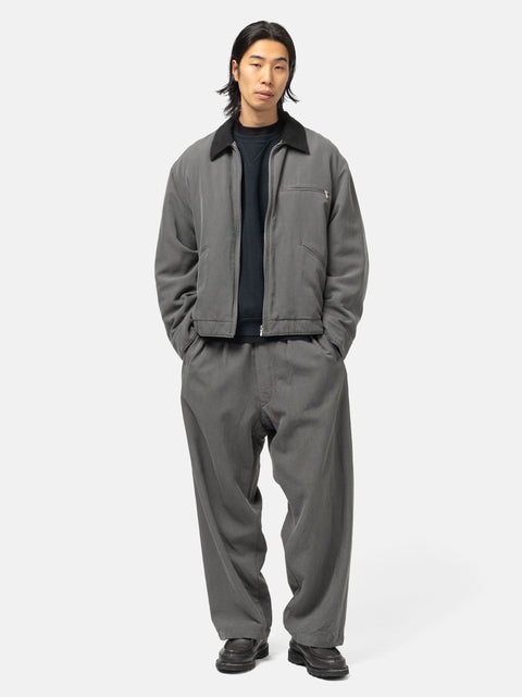 A.PRESSE Vintage Silk Cotton Detroit Jacket Gray, Jackets