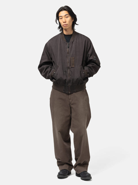 A.PRESSE Vintage Twill Work Pants Brown, Pants