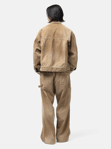 ANCELLM Corded Velveteen Painter Pants Brown, Pants