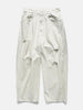 ANCELLM Damage Wide 5P Denim Pants White, Jeans