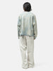 ANCELLM Damage Wide 5P Denim Pants White, Jeans