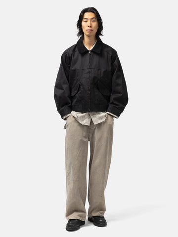 ANCELLM Zip Blouson Black, Jackets