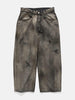 ANCELLM #6 Denim Wide Slacks B Black, Jeans
