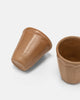 Apapacho World Espresso Cup (Pair) Clay & Beeswax Natural, Home Goods