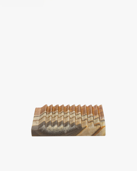 Apapacho World Soap Dish Onyx & Marble Gabo, Home Goods