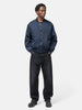A.PRESSE Vintage Silk Flight Jacket Navy, Bomber Jackets
