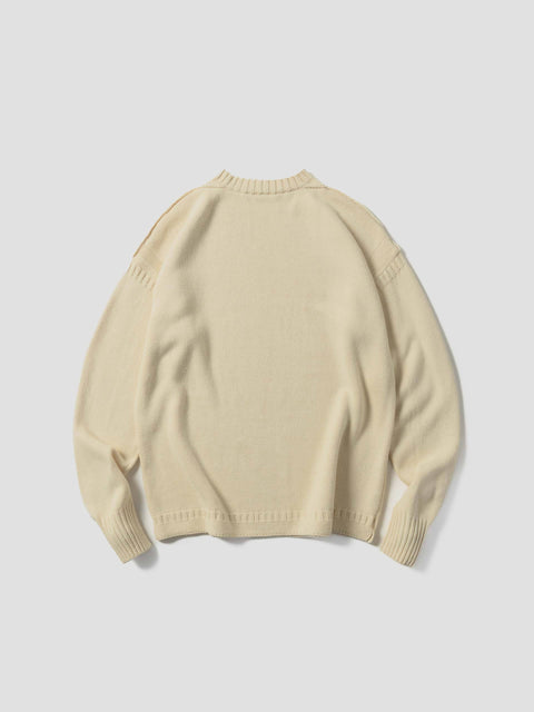 AUBERGE Dunham Sweater Cream, Sweaters