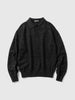 AURALEE Cashmere Nep Knit Polo Mix Black, Sweaters