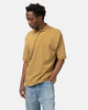 AURALEE Pima Cotton Heavy Pique Polo Khaki Beige, Shirts