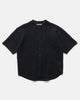 AURALEE Cotton Mesh Knit Half Sleeved Shirt Dark Navy, Sweaters