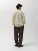 AURALEE Super High Gauge Sweat P/O Ivory White, Sweatshirts