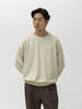 AURALEE Super High Gauge Sweat P/O Ivory White, Sweatshirts