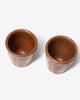 Apapacho World Espresso Cup (Pair) Clay & Beeswax Amber, Home Goods