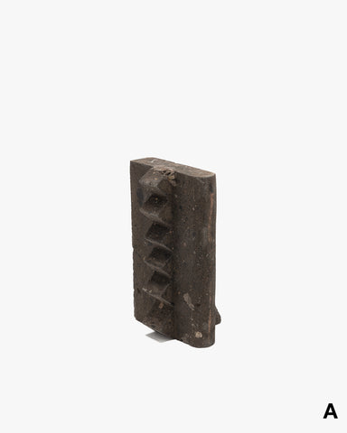 Apapacho World Book End Aztec Volcanic Rock Black, Home Goods