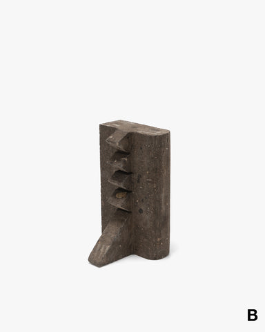 Apapacho World Book End Aztec Volcanic Rock Black, Home Goods