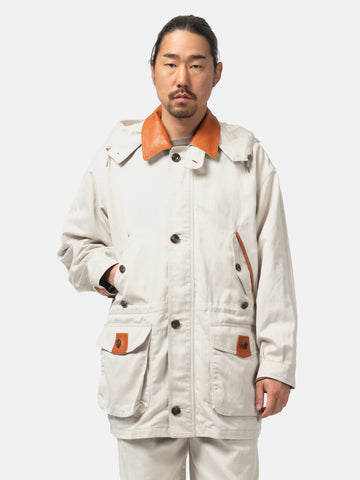 AUBERGE Axel Coat Cream Beige, Coats
