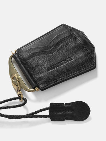 AUBERGE Gland S Mini Wallet Black, Wallets