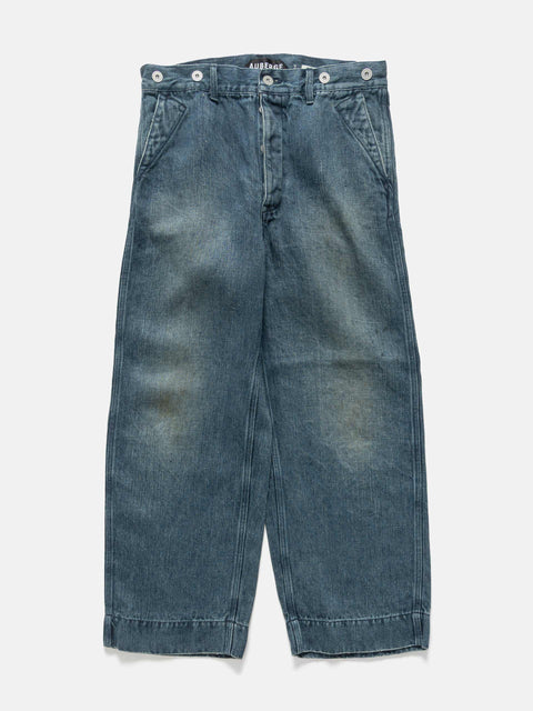 AUBERGE Rolf Hemp Pant Indigo, Pants