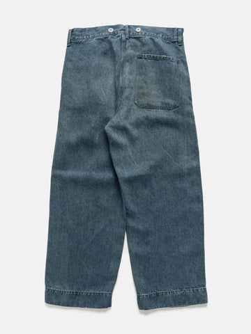 AUBERGE Rolf Hemp Pant Indigo, Pants