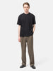 AURALEE Seamless Crewneck Tee Top Black, T-Shirts